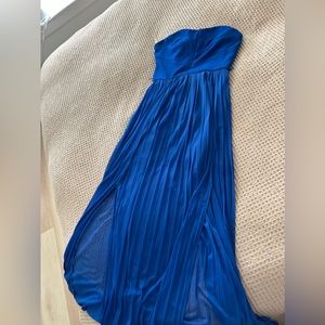 Full length blue dress, size small, great for an event or wedding